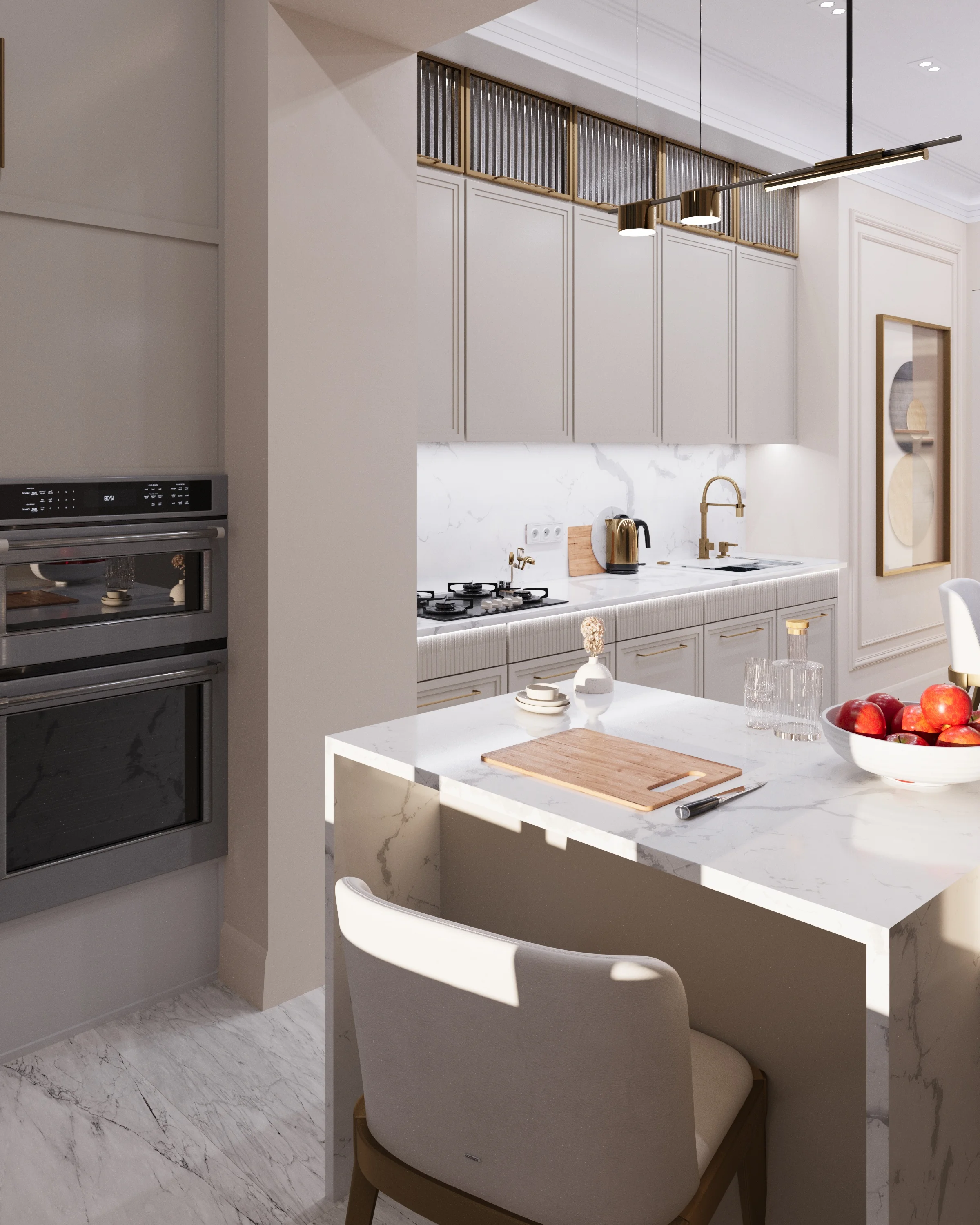 Квартира на Театральной 103 - кухня 7